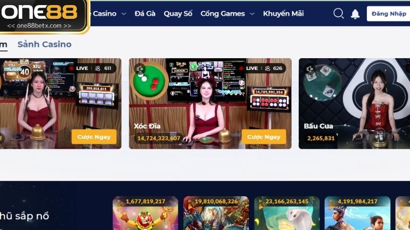 Giới thiệu về ONE88 được đông đảo người chơi lựa chọn