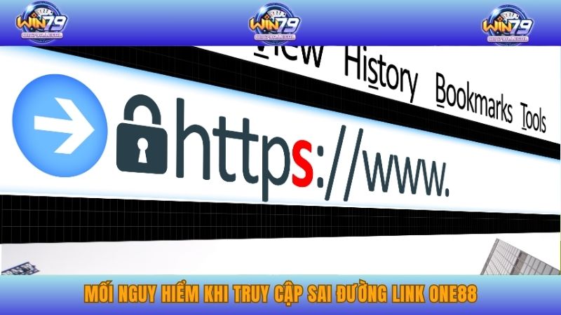 Mối nguy hiểm khi truy cập sai đường link One88