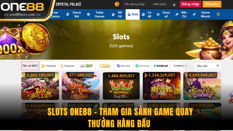 SLots One88 - Tham Gia Sảnh Game Quay Thưởng Hàng Đầu