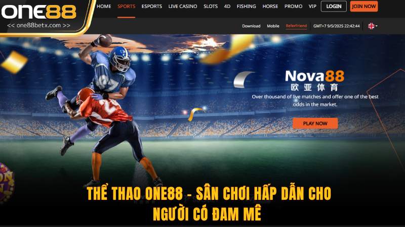 Thể Thao One88 - Sân Chơi Hấp Dẫn Cho Người Có Đam Mê