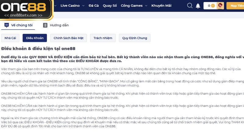 Trường hợp xảy ra tranh chấp là do không đọc kỹ điều khoản sử dụng